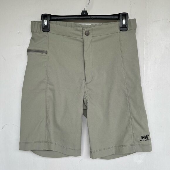 Helly Hansen Quick‑Dry Hiking Shorts Ecru Stretch Size M - Picture 1 of 10